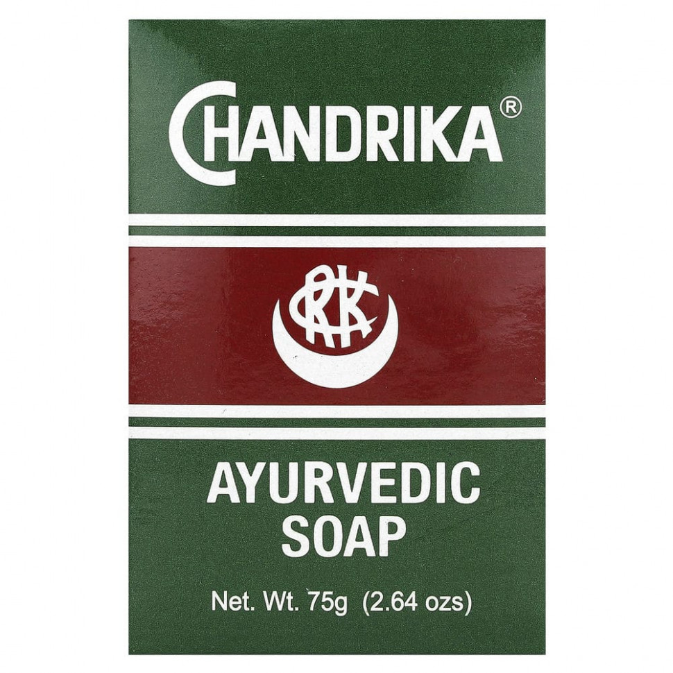 ������ ������ Chandrika Soap, Chandrika, ������������� ����, 75 � (2,64 �����)  IHerb (������) ����