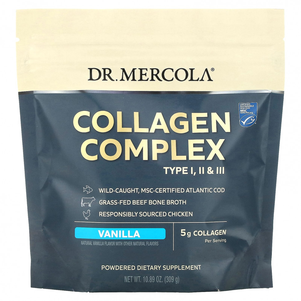   Dr. Mercola, Collagen Complex Type l, ll & lll, , 5 , 309  (10,89 )  IHerb () 