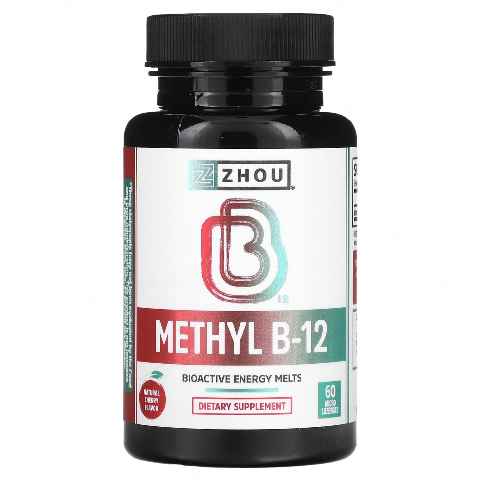 ������ ������ Zhou Nutrition, Methyl B-12, ����������� �����, 60 �����������  IHerb (������) ����