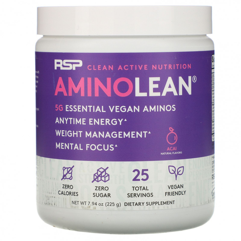  RSP Nutrition, AminoLean,   , , 225  (7,94 )    -     , -, 