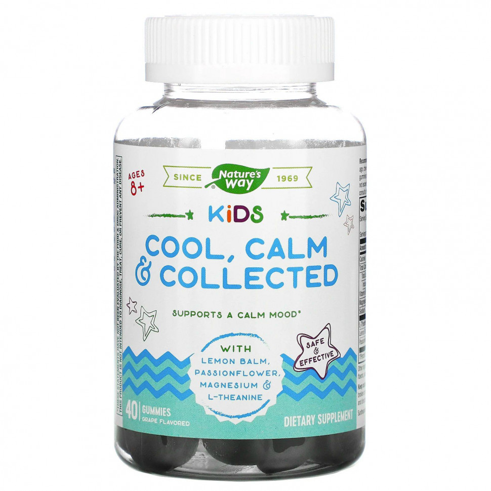  Nature's Way, Kids, Cool, Calm & Collected,      8 ,  , 40      -     , -, 