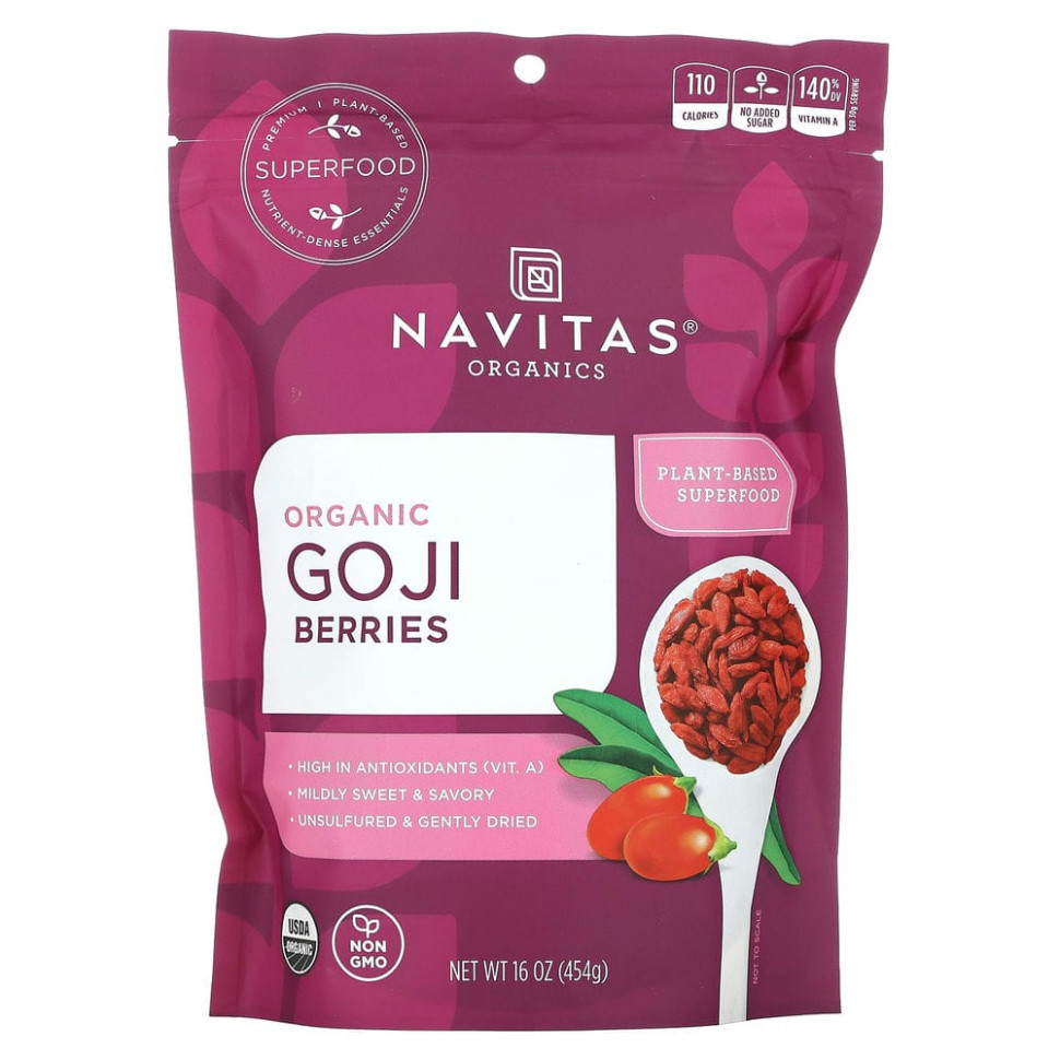 ������ ������ Navitas Organics, ������������ ����� �����, 16 ���. (454 �)  IHerb (������) ����