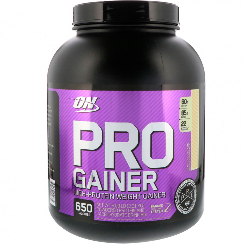  Optimum Nutrition, PRO GAINER,        ,  , 2,31  (5,09 )    -     , -, 