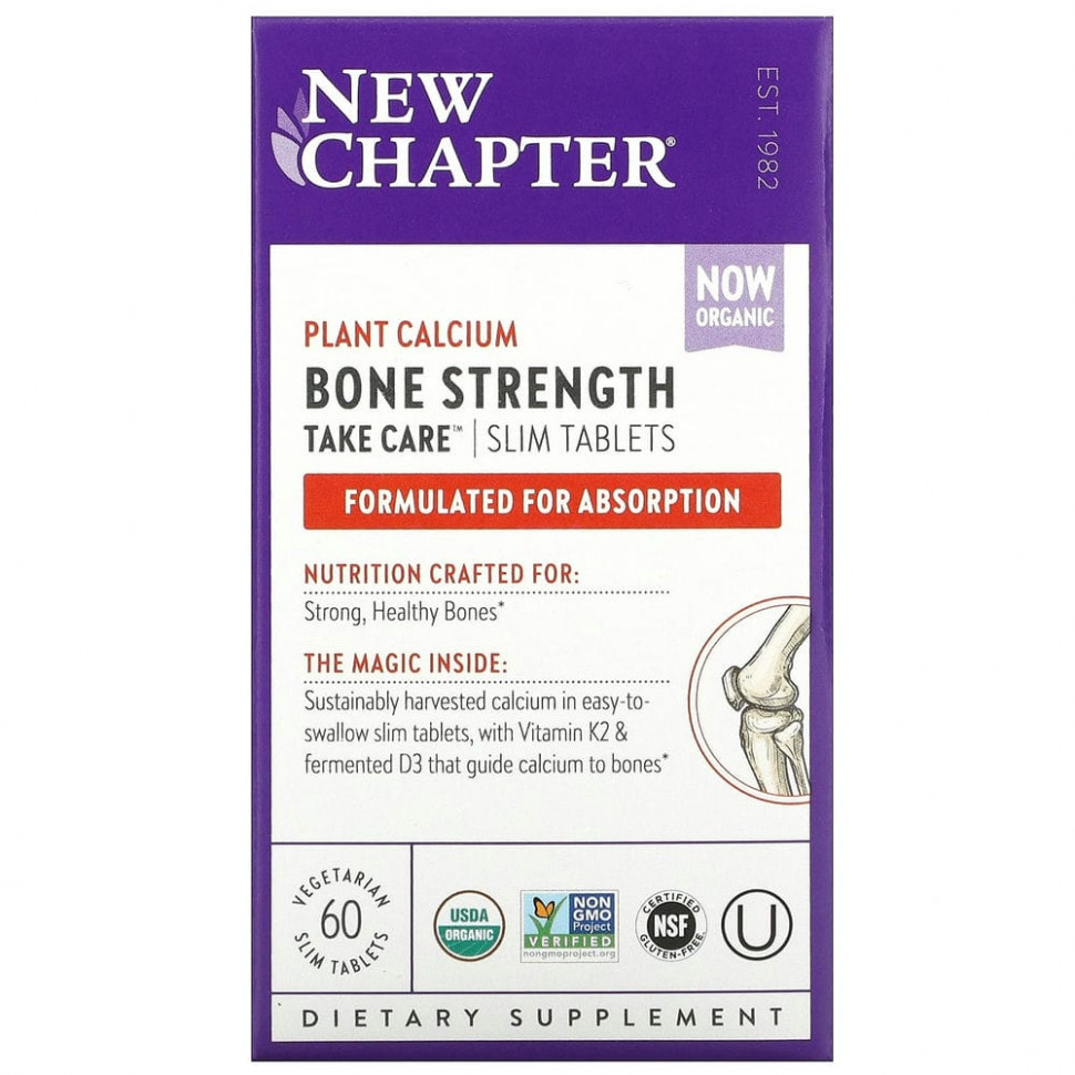 ������ ������ New Chapter, Bone Strength Take Care, 60 �������������� �������� ��� �������� ����  IHerb (������) ����