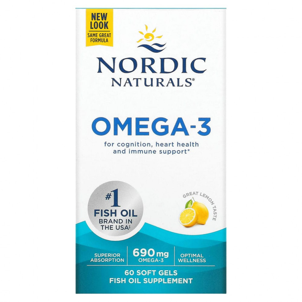  Nordic Naturals, -3,   , 345 , 60     -     , -, 