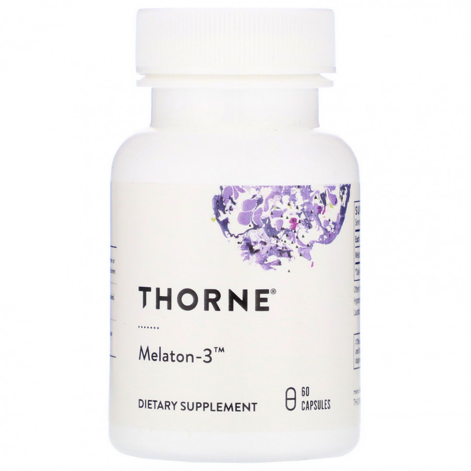  Thorne Research, Melaton-3, 60     -     , -, 