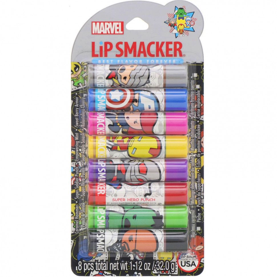  Lip Smacker, Marvel Avengers,    ,  , 8     -     , -, 