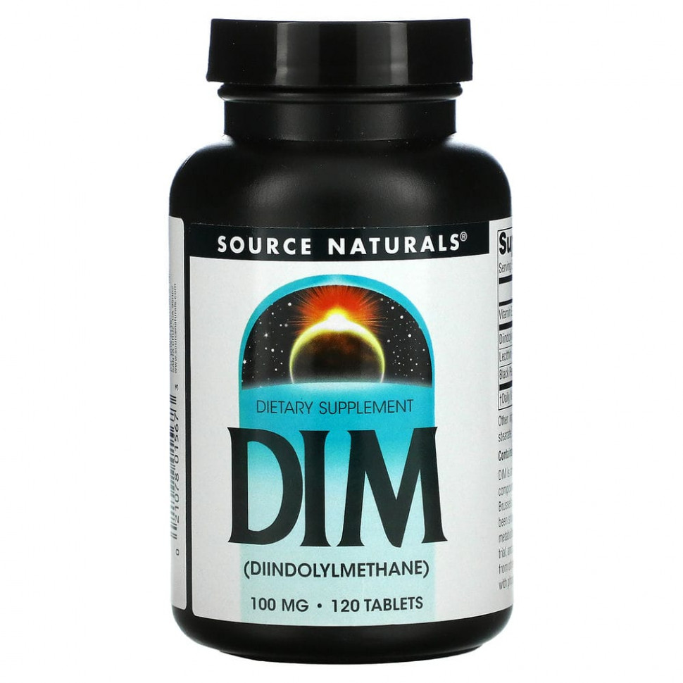  Source Naturals, DIM (), 100 , 120     -     , -, 