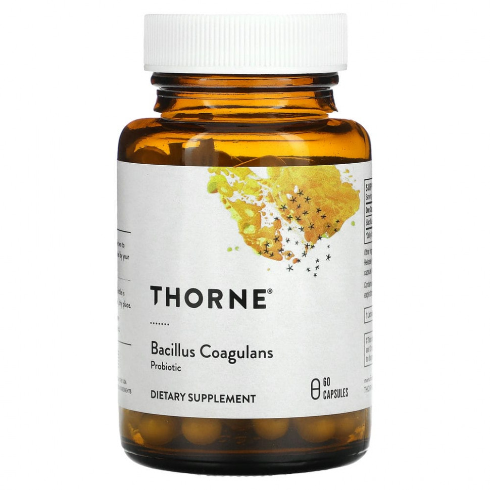  Thorne Research,  Bacillus Coagulans, 60      -     , -, 