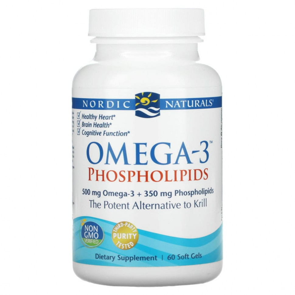  Nordic Naturals, Omega-3  , 60     -     , -, 