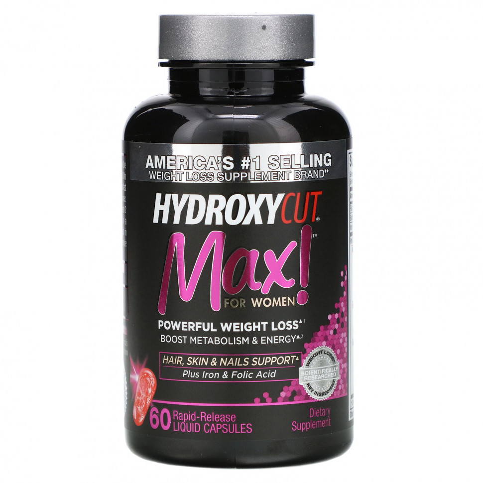  Hydroxycut, Max!  , 60        -     , -, 