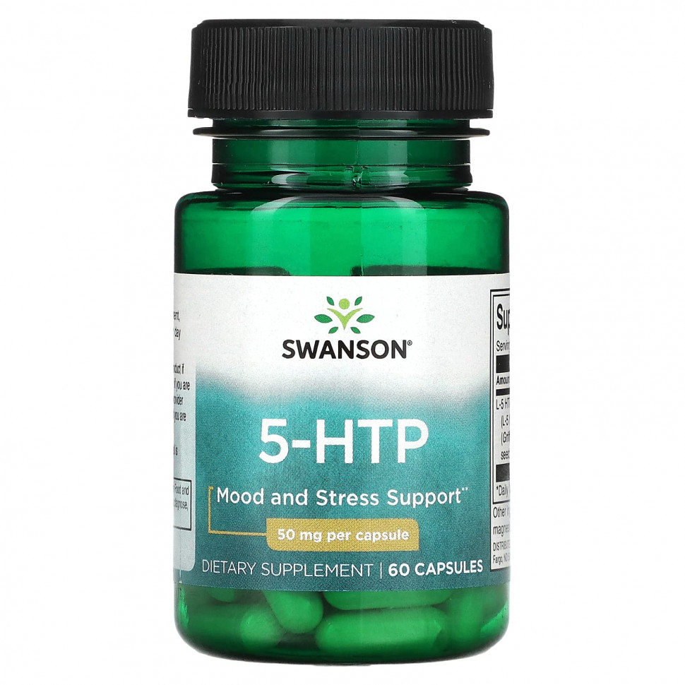  Swanson, 5-HTP, 50 , 60     -     , -, 