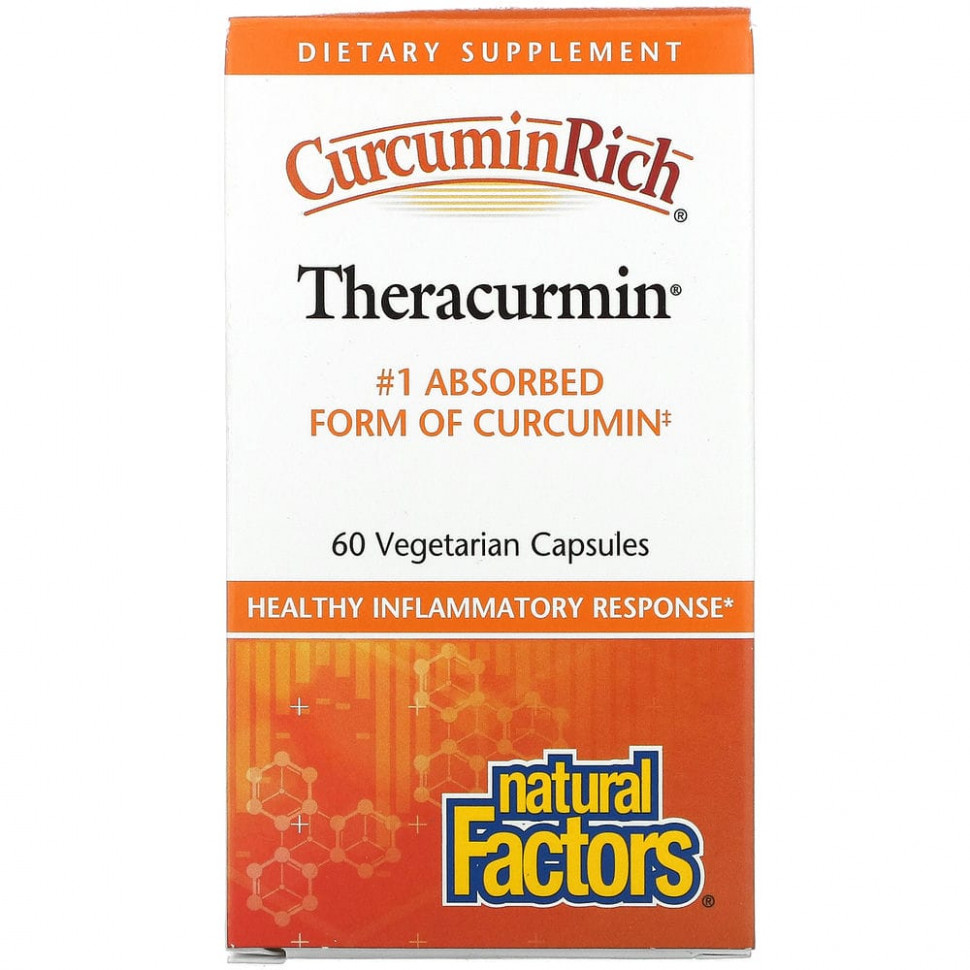  Natural Factors, CurcuminRich, Theracurmin, , 60      -     , -, 