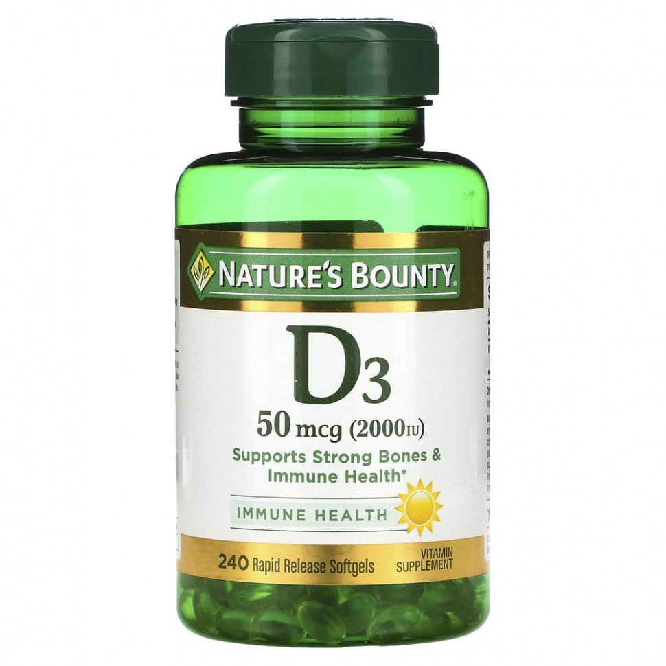  Nature's Bounty,  D3,   , 50  (2000 ), 240       -     , -, 