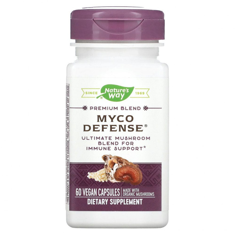  Nature's Way, Premium Blend, Myco Defense, 60      -     , -, 