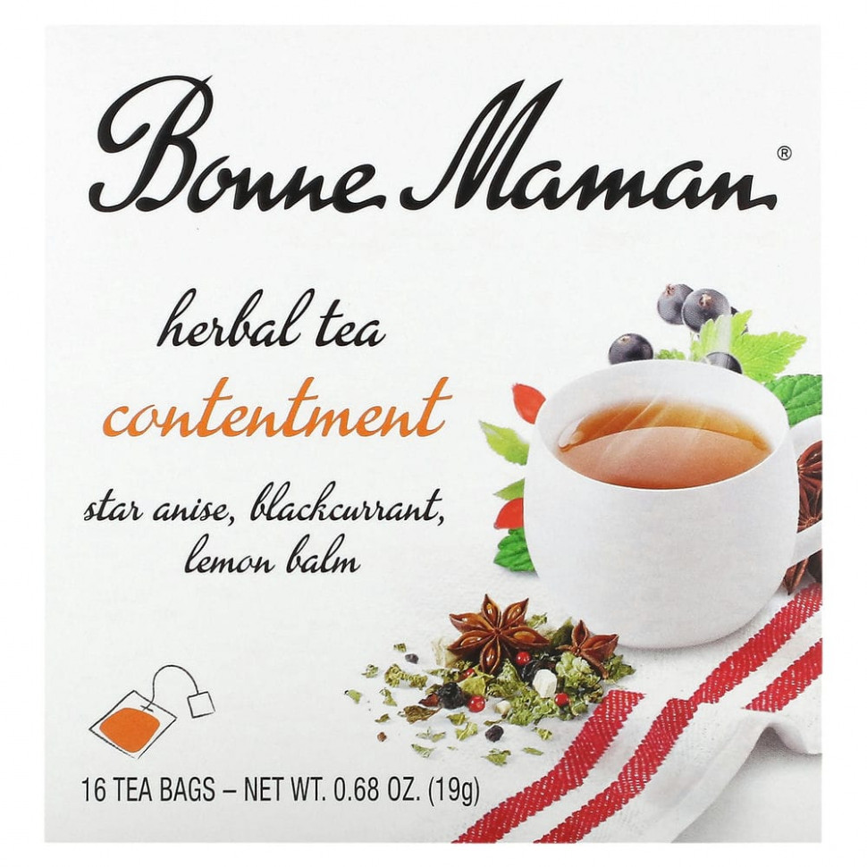  Bonne Maman, Herbal Tea, Contentment,  , 16    1,2  (0,04 )    -     , -, 