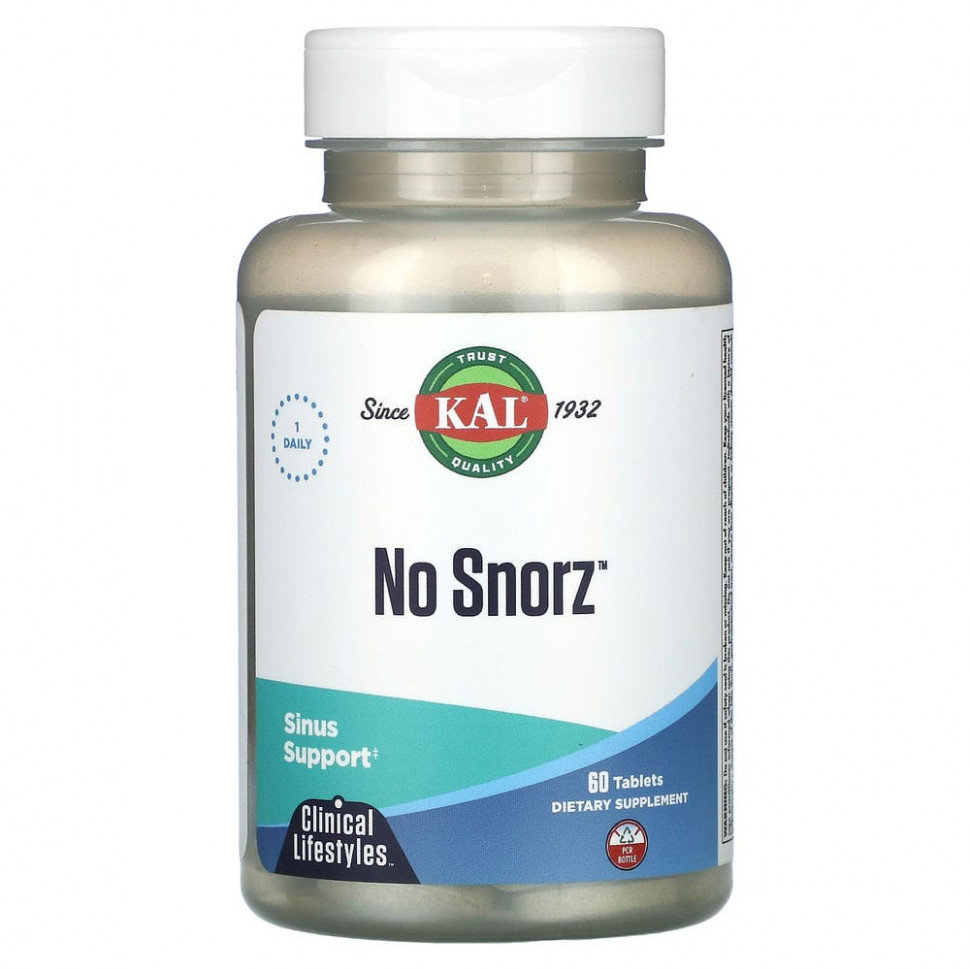 ������ ������ KAL, No Snorz, 60 ��������  IHerb (������) ����