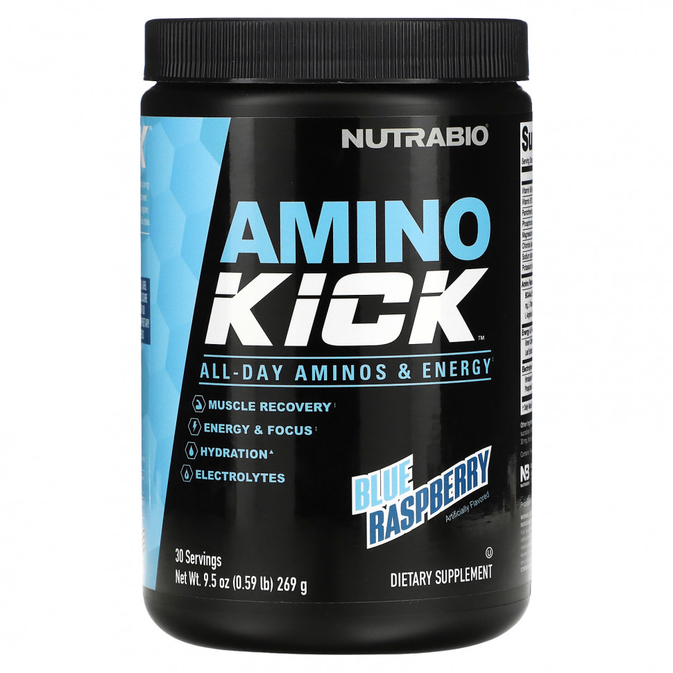 ������ ������ Nutrabio Labs, Amino Kick, ������� ������, 269 � (0,59 �����)  IHerb (������) ����