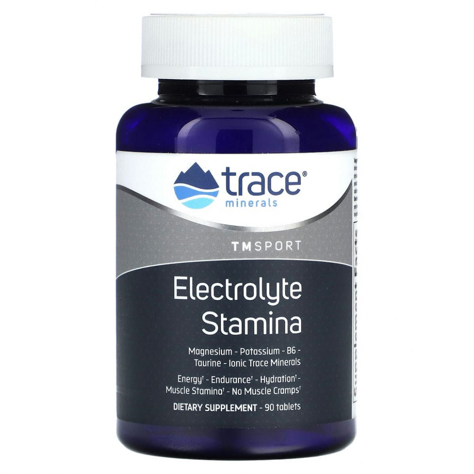  Trace Minerals , TM Sport, Electrolyte Stamina, 90     -     , -, 