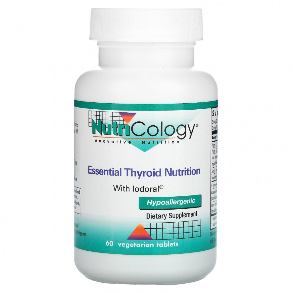  Nutricology, Essential Thyroid Nutrition  , 60      -     , -, 