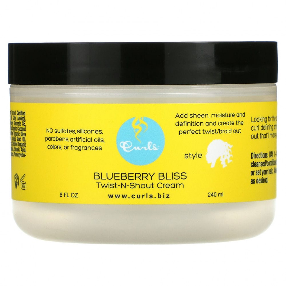  Curls, Blueberry Bliss,  Twist-N-Shout, 240  (8 . )    -     , -, 