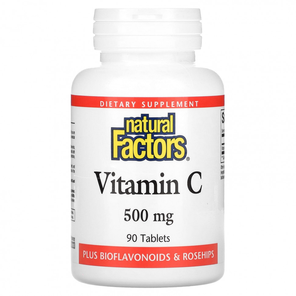 ������ ������ Natural Factors, Vitamin C, 500 mg, 90 Tablets  IHerb (������) ����