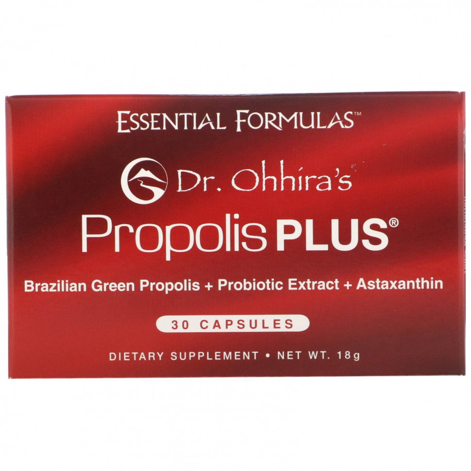  Dr. Ohhira's, Propolis Plus, 30     -     , -, 