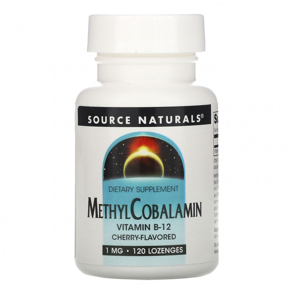  Source Naturals,  B12   ,   , 1 , 120     -     , -, 