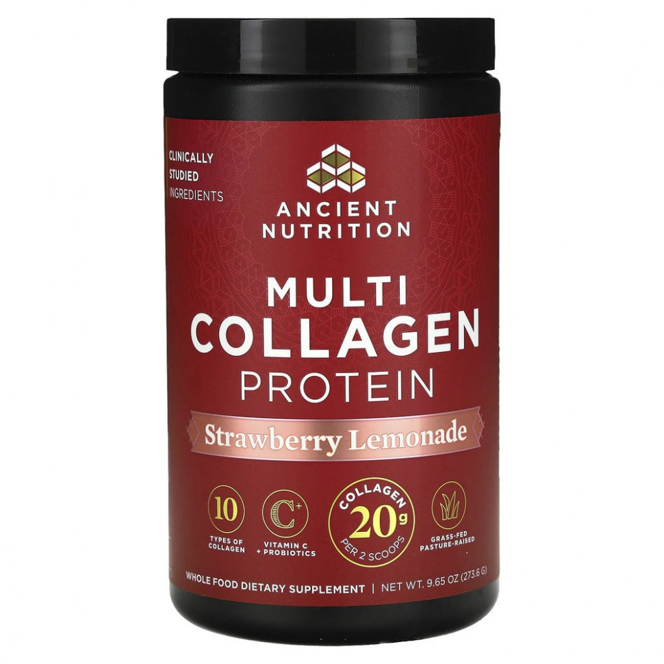  Dr. Axe / Ancient Nutrition, Multi Collagen Protein,  , 10,1  (285,6 )    -     , -, 