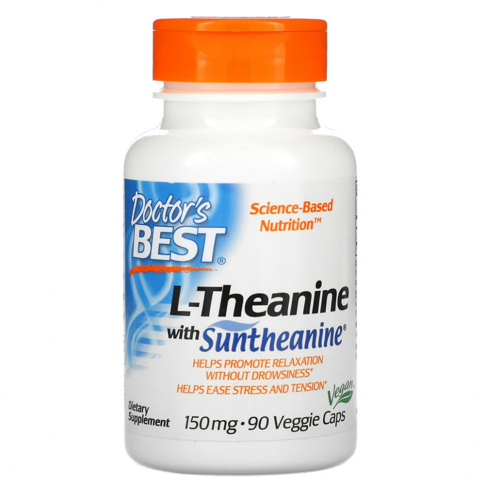  Doctor's Best, L-  Suntheanine, 150 , 90      -     , -, 