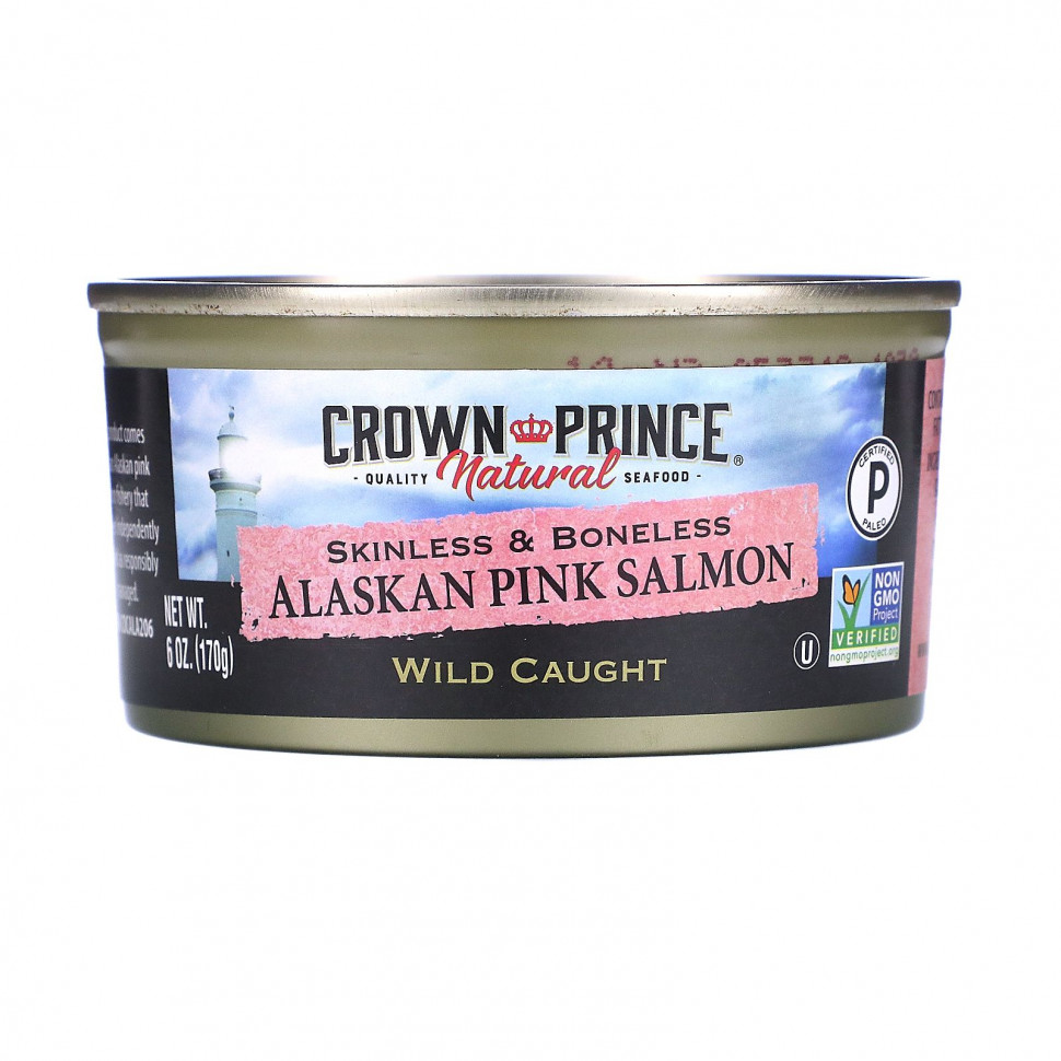 ������ ������ Crown Prince Natural, Pacific Pink Salmon, Skinless & Boneless , 6 oz (170 g)  IHerb (������) ����