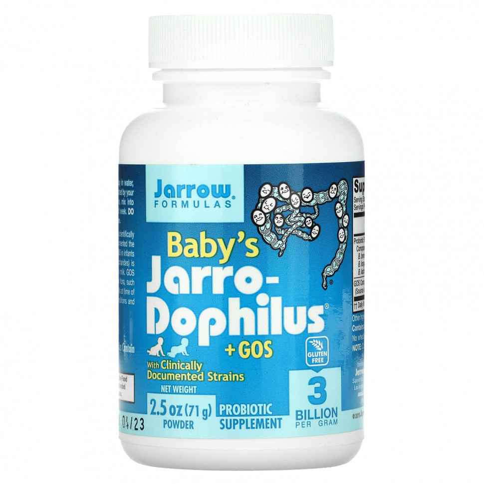 ������ ������ Jarrow Formulas, Baby's Jarro-Dophilus + GOS, �������, 71 � (2,5 �����)  IHerb (������) ����