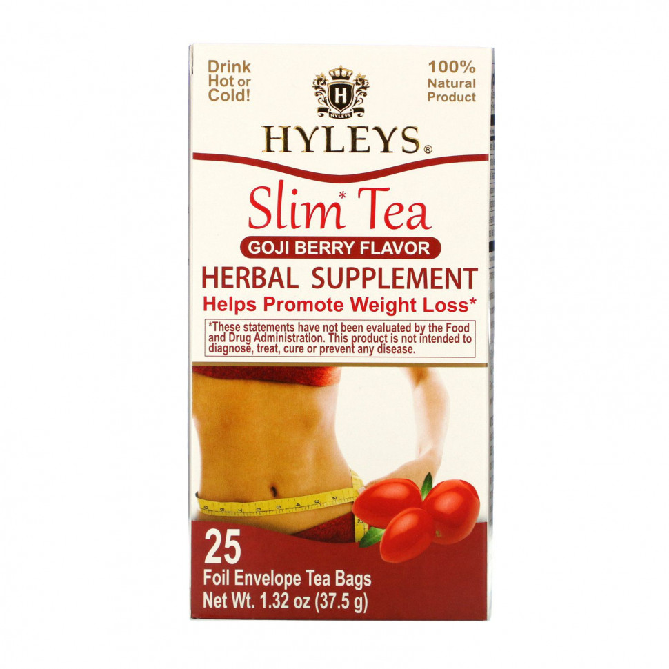  Hyleys Tea, Slim Tea,  , 25     , 1,32  (37,5 )    -     , -, 