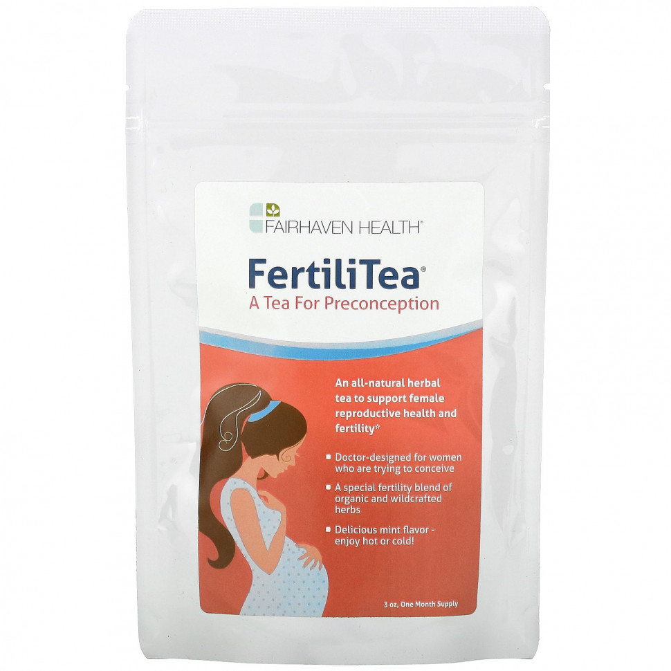 ������ ������ Fairhaven Health, Fertili Tea, 3 �����  IHerb (������) ����