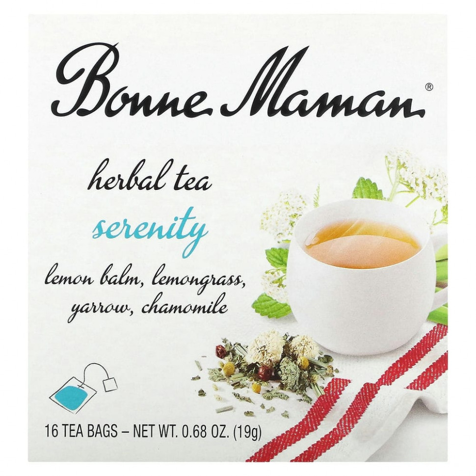  Bonne Maman, Herbal Tea, Serenity,  , 16  , 19  (0,68 )    -     , -, 