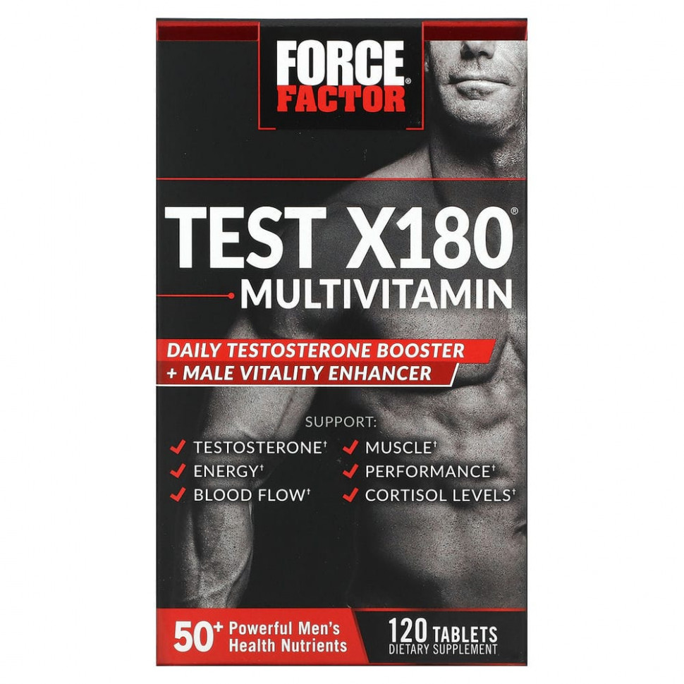  Force Factor,  Test X180, 120     -     , -, 