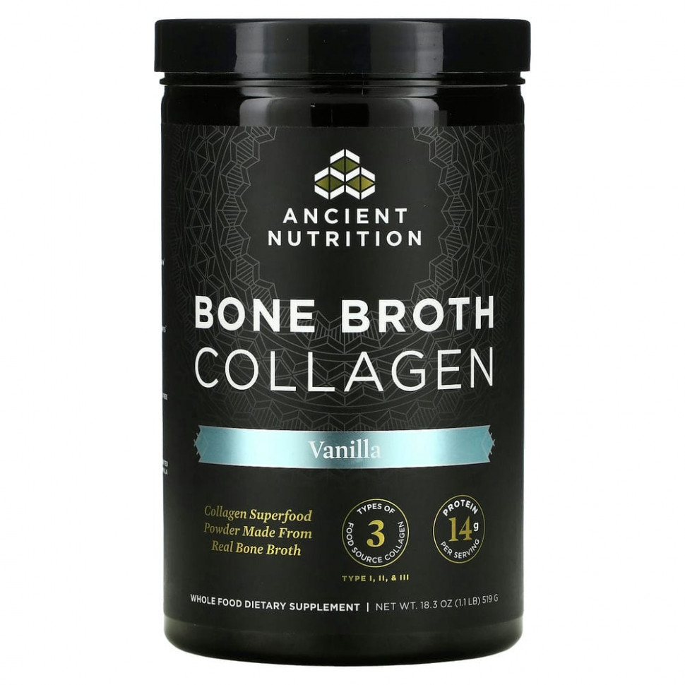  Dr. Axe / Ancient Nutrition, Bone Broth Collagen, , 519  (1,1 )    -     , -, 