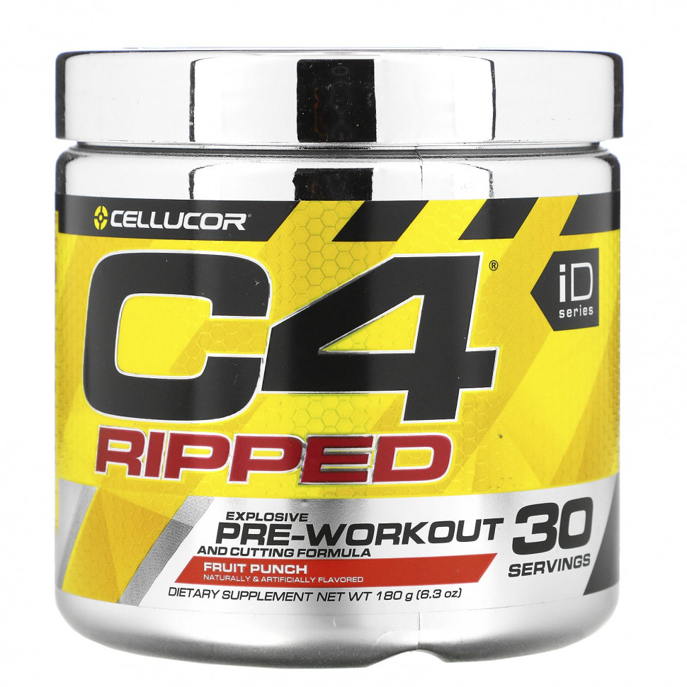 ������ ������ Cellucor, C4 Ripped, Pre-Workout, �� ������ ���������� �����, 180 � (6,34 �����)  IHerb (������) ����
