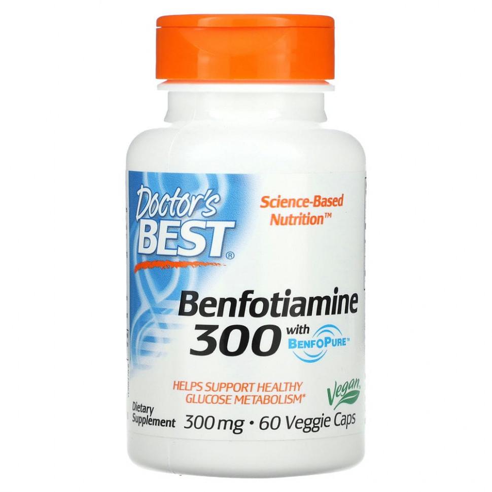  Doctor's Best,   BenfoPure, 300 , 60      -     , -, 