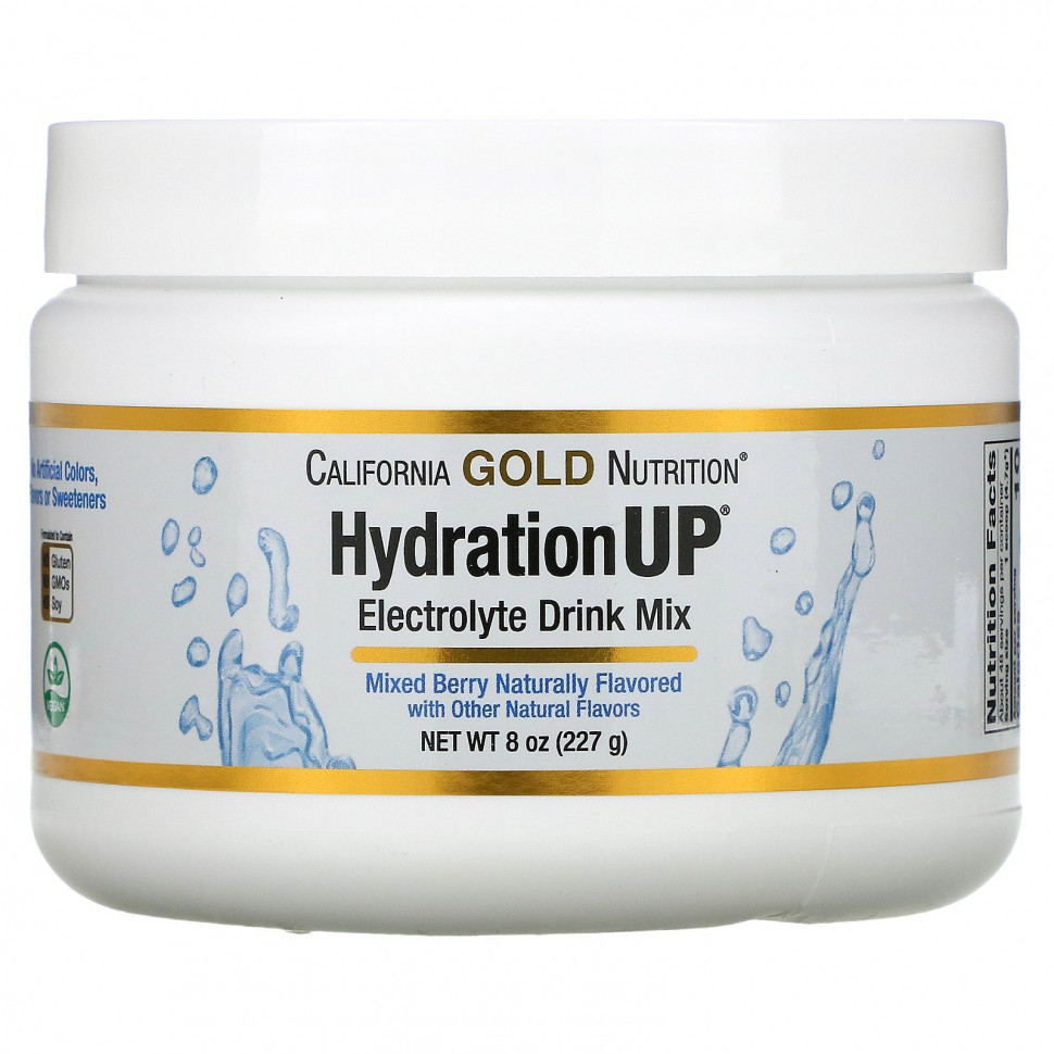  California Gold Nutrition, HydrationUP,     ,  , 227  (8 )    -     , -, 