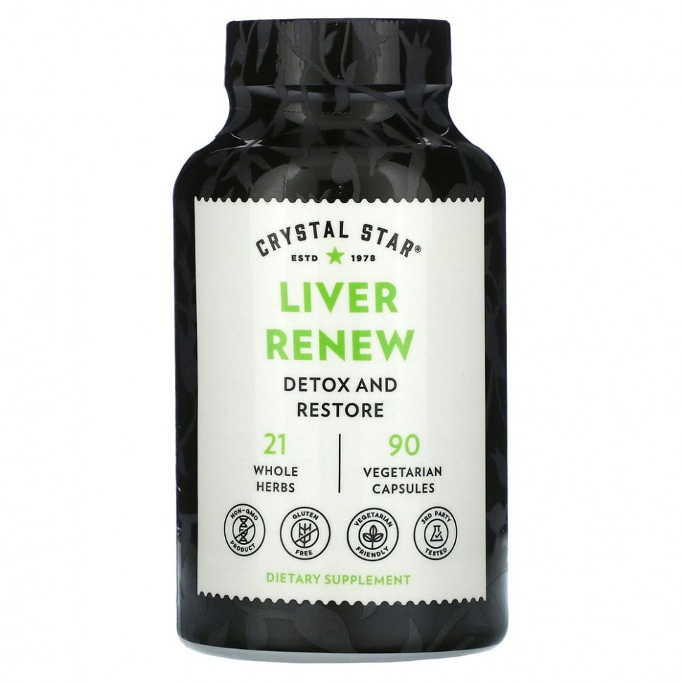  Crystal Star, Liver Renew, 90      -     , -, 