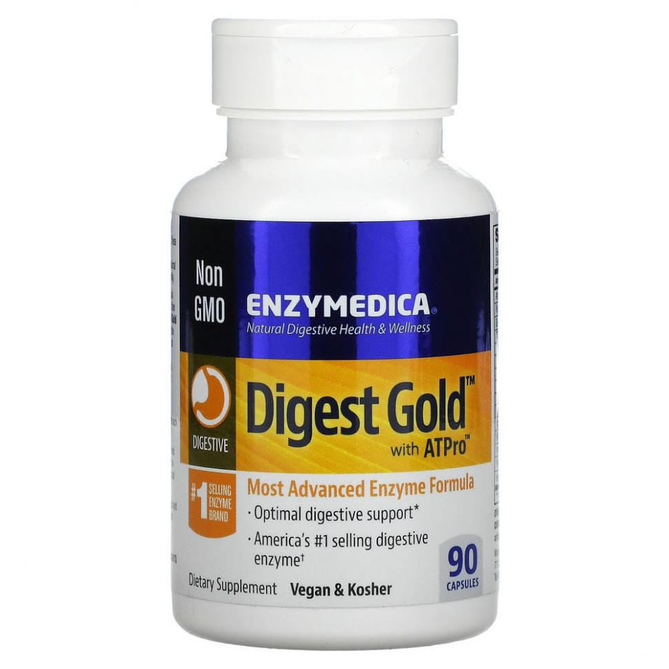  Enzymedica, Digest Gold  ATPro,    , 90     -     , -, 