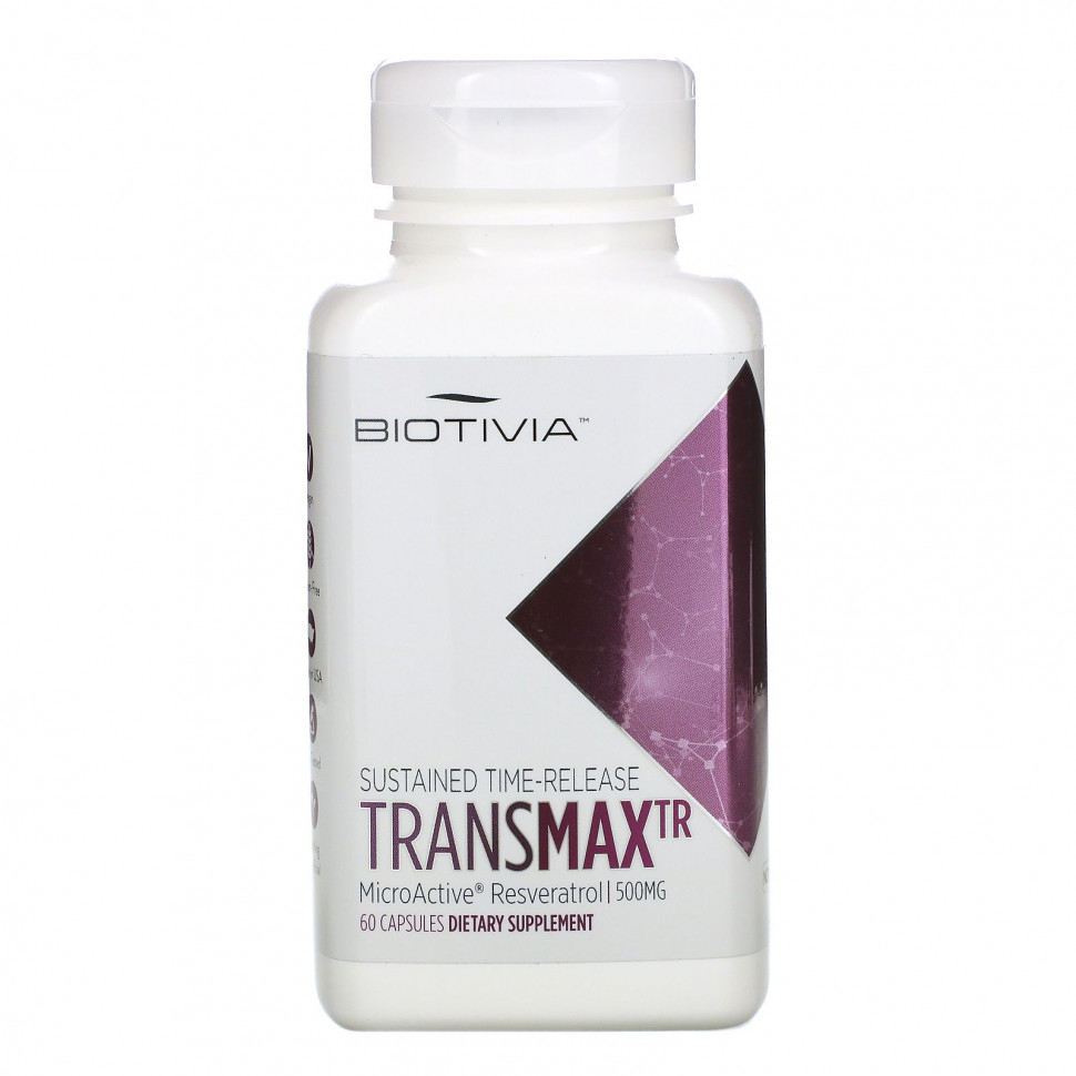 ������ ������ Biotivia, TransmaxTR, ����������� MicroActive, 500 ��, 60 ������  IHerb (������) ����