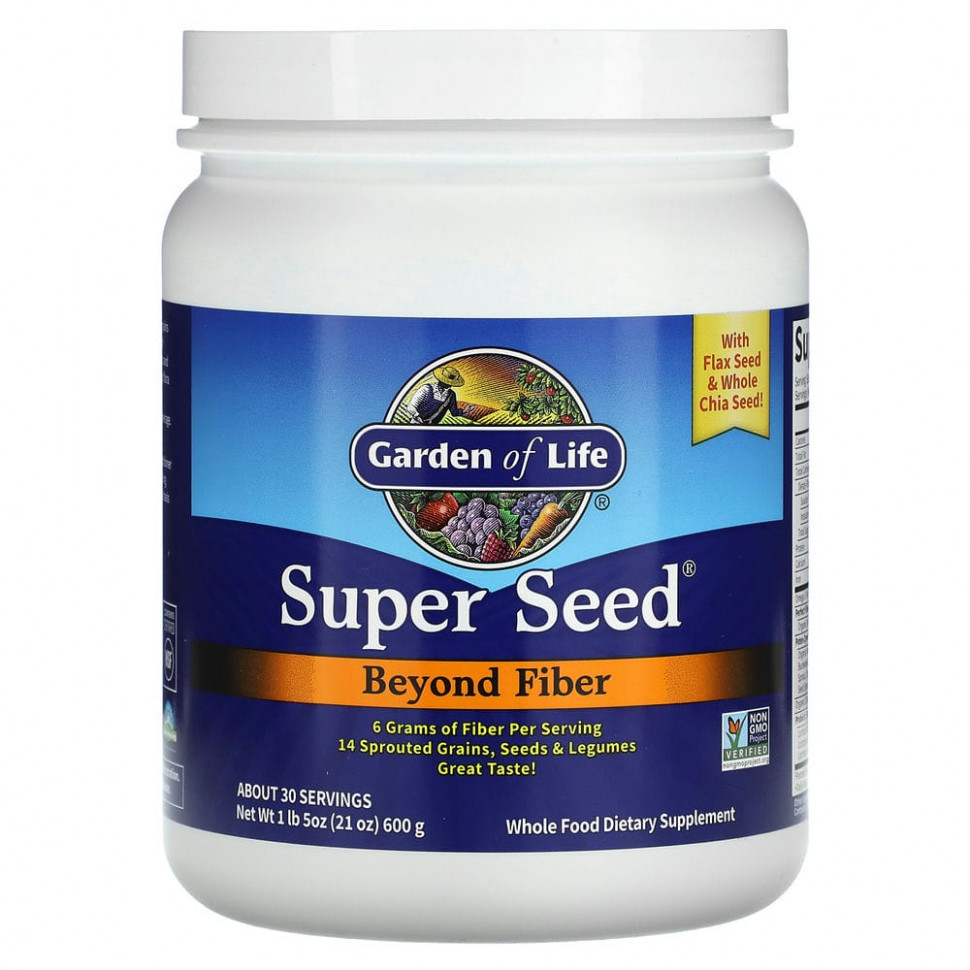  Garden of Life, Super Seed,   , 600  (1  5 )    -     , -, 