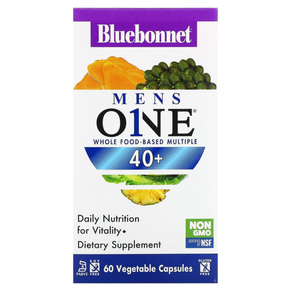  Bluebonnet Nutrition, Mens One,     ,  40  60      -     , -, 