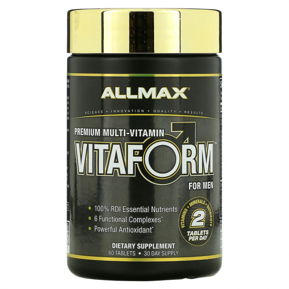  ALLMAX Nutrition, Vitaform,     , 60     -     , -, 