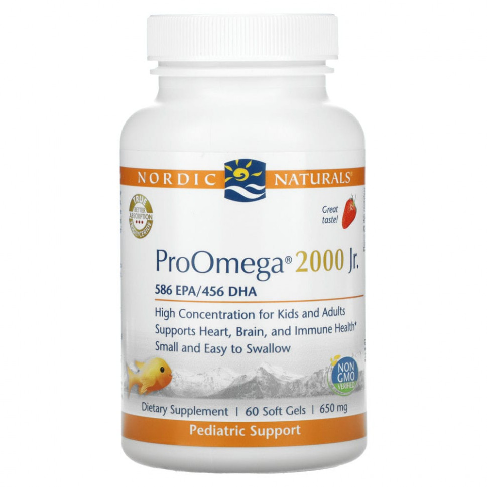  Nordic Naturals,   ProOmega 2000,   , 650 , 60       -     , -, 