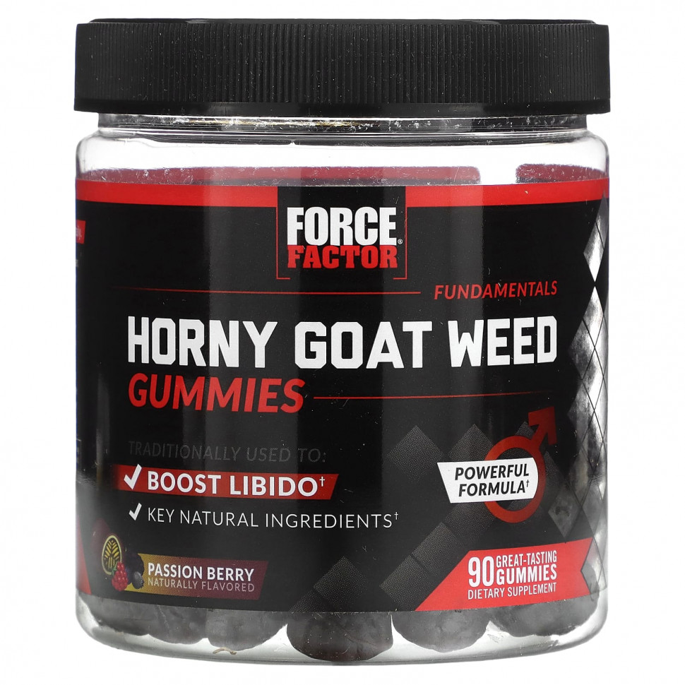 ������ ������ Force Factor, Fundamentals, Horny Goat Weed, ��������, 90 ����������� ��������  IHerb (������) ����