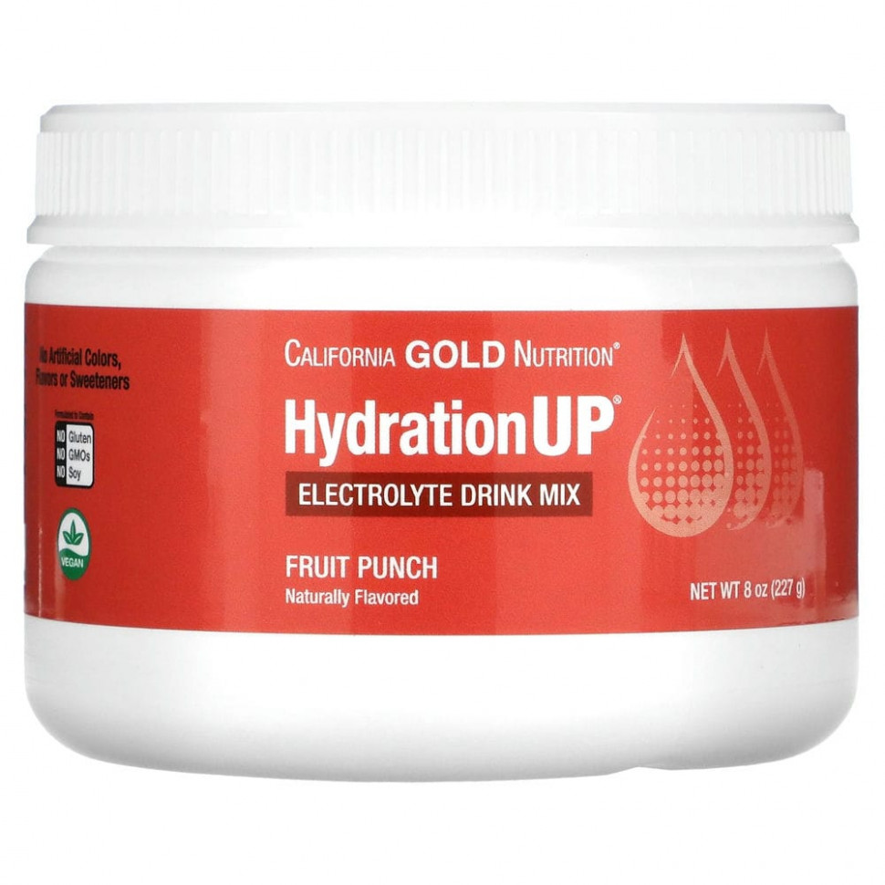  California Gold Nutrition, HydrationUP,     ,  , 227  (8 )    -     , -, 