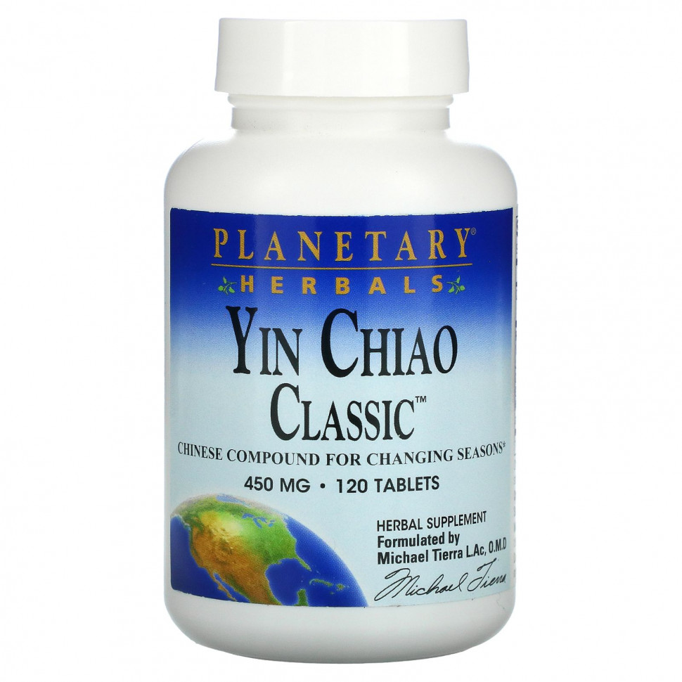  Planetary Herbals, Yin Chiao Classic, 450 , 120     -     , -, 